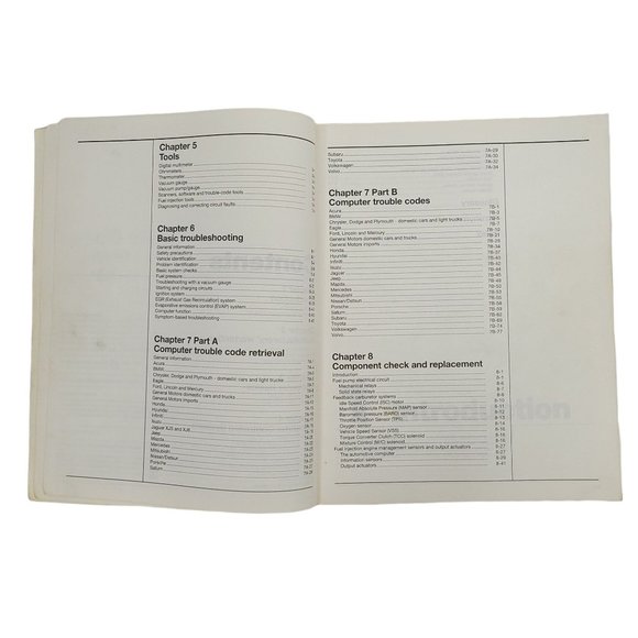 1997 Haynes Techbook Automotive Computer Code Electronic Engine Management 10205 - Picture 9 of 12